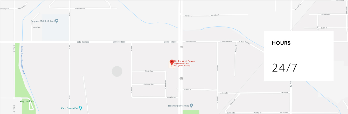Golden West Casino location