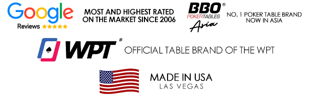 Official Poker Table Supplier of the World Poker Tour