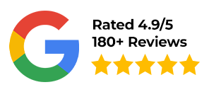 Rated 4.9/5 from 350+ reviews on Google