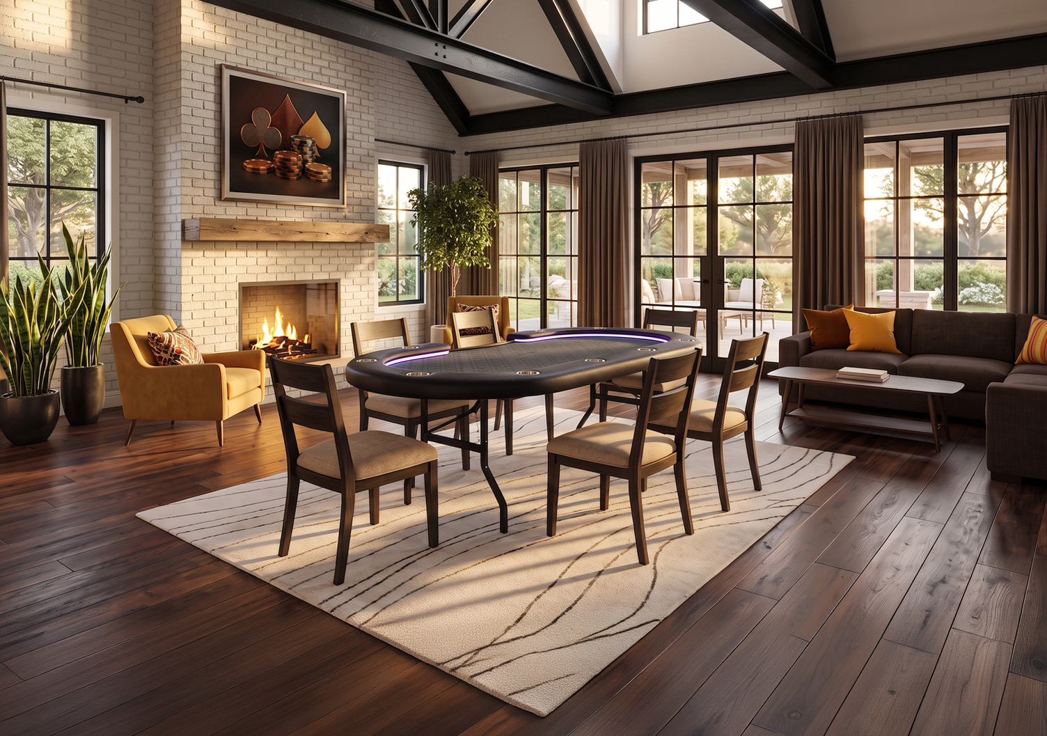 THE LIVING ROOM