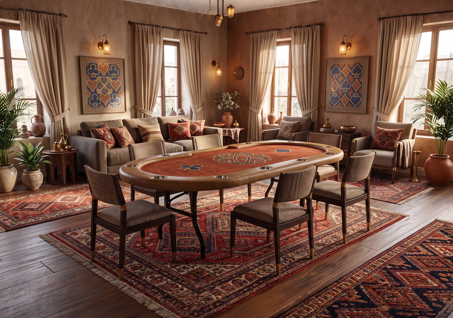 THE LIVING ROOM