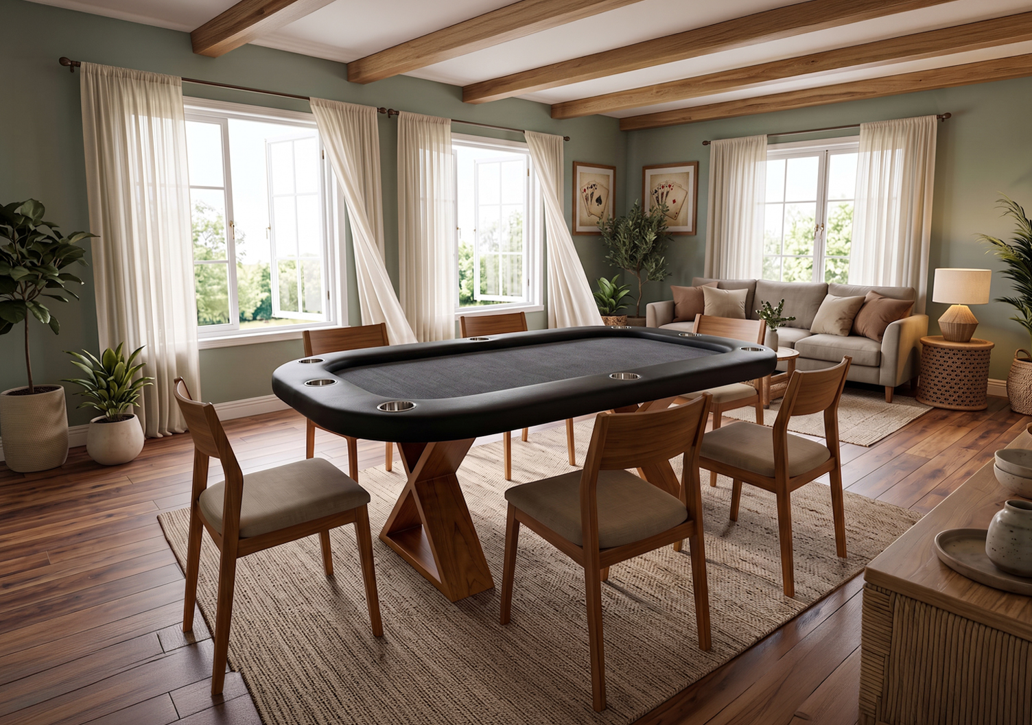 THE LIVING ROOM