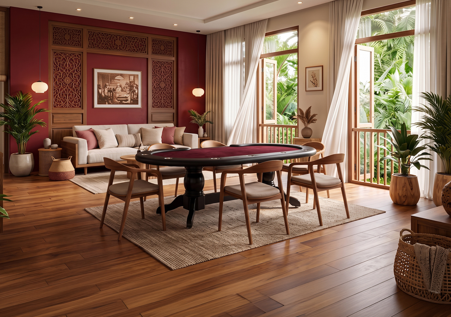 THE LIVING ROOM